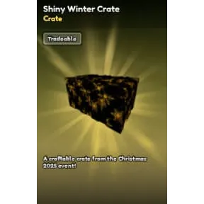 x2000 Shiny Winter crate (+150 winter soul fragment and HOHO title)