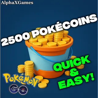 Pokémon GO - 2500 Pokécoins