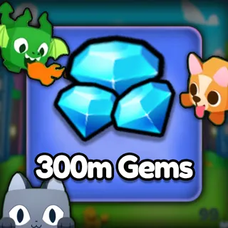 300M Gems