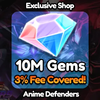 Anime Defenders Gems