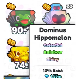 Shiny Rainbow Dominus Hippomelon