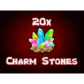 20x Charm Stones