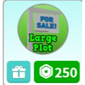 Bloxburg | Large Plot Gamepass 