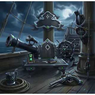 Sea of thieves Obsidian fifteen Item  with 30 twitch drops gift