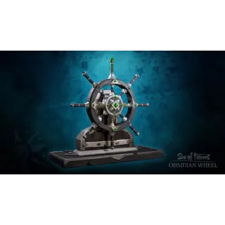 Sea of thieves obsidian wheel and with 8 items