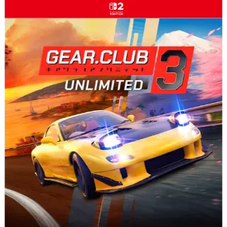 Gear.Club Unlimited 3  NSwitch 2 Exclusive NA