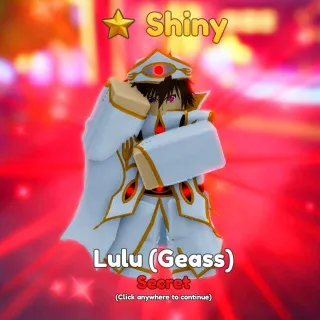 Anime adventures shiny lulu 