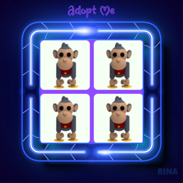 Pet 4x Toy Monkey In Game Items Gameflip - roblox adopt me toy monkey