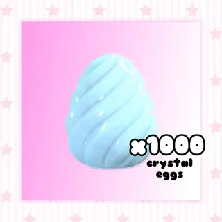 x1000 crystal eggs