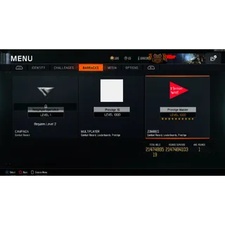 Bo3 / Black Ops 3 Lvl 1000 Unlock All Service