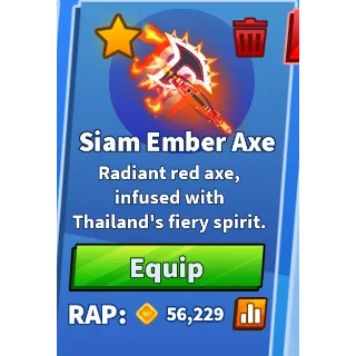 Siam Ember Axe