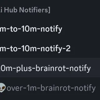 It has access to public servers with top-tier stuff from Steal to Brainrot