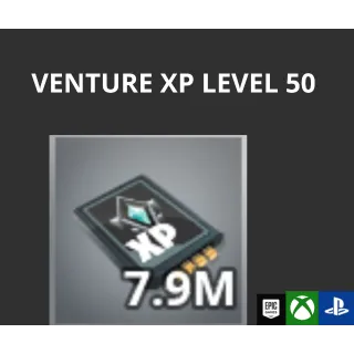 VENTURE XP LEVEL 50
