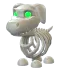 halloween white skele dog NFR