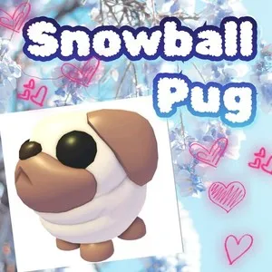 snowball pug fr ADOPT ME PETS
