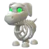 halloween white skele dog MFR