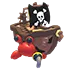 PIRATE HERMIT CRAB NFR