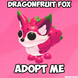 Dragonfruit Fox nfr Adopt Me