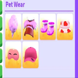 Adopt Me Pink Pet Wear