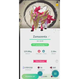 shiny zamazenta shield+ 3 skills go fest 2026 background fast delivery read description