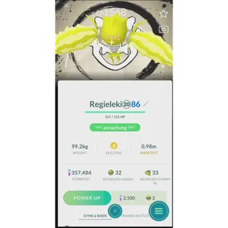 SHINY REGIELEKI GO FEST GOBAL 2026 BACKGROUND (TRADE 1M STARDUST SAME PRICE)| FAST DELIVERY READ DESCRIPTION