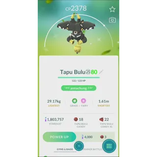 SHINY TAPU LULU NON BACKGROUND FAST DELIVERY READ DESCRIPTION