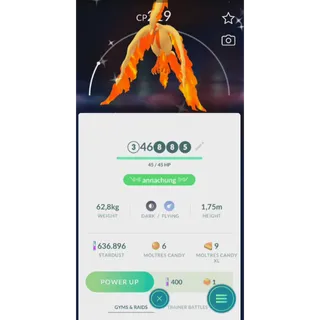 TRADE SHINY MOLTRES GALARIAN NON BACKGROUND| FAST DELIVERY READ DESCRIPTION