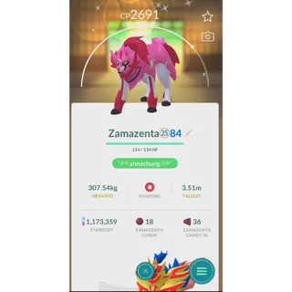 SHINY ZAMAZENTA NON BACKGROUND FAST DELIVERY READ DESCRIPTION