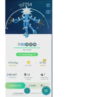shiny xurkitree xxl non background fast delivery read description