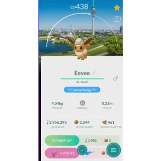 Eevee wearing Hat Safari Background Munich|fast delivery read description