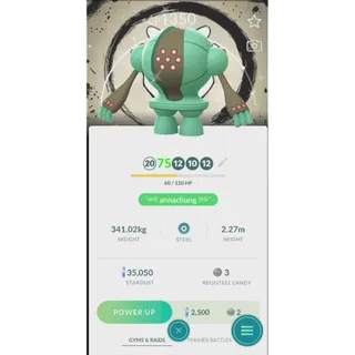 TRADE SHINY REGISTEEL GO FEST GOBAL 2026 BACKGROUND|FAST DELIVERY READ DESCRIPTION