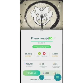 TRADE SHINY PHEROMOSA GO FEST GOBAL 2026 BACKGROUND|FAST DELIVERY READ DESCRIPTION