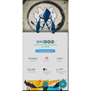 shiny necrozma with go fest gobal2026 background| fast delivery read description