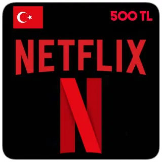 Netflix Giftcard 500 TL | Turkey Region