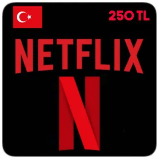 Netflix Giftcard 250 TL | Turkey Region