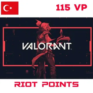 Valorant 115 VP - TURKEY REGION Fast DELIVERY
