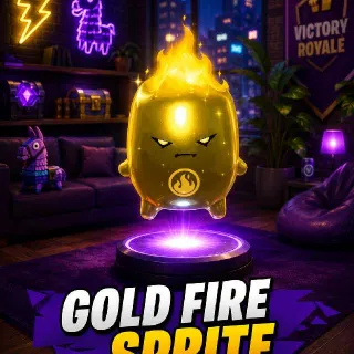 Gold Fire Sprite
