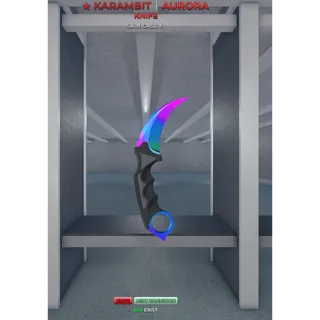 ⭐ RARE  ⭐ KARAMBIT AUORA ! MINT CONDITION !