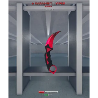 ⭐ RARE  ⭐ KARAMBIT VIPER KNIFE ! STANDARD ISSUE !