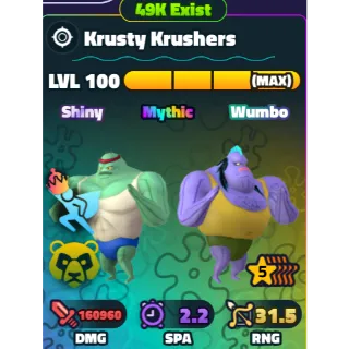 SPONGEBOB TOWER DEFENSE - SW KRUSTY KRUSHERS 5⭐ LVL 100/NC