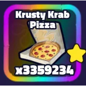 SPONGEBOB TOWER DEFENSE - 1500 KRUSTY KRAB PIZZA (MESSAGE FOR BULK ORDER)