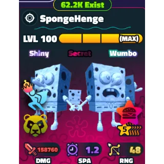 SPONGEBOB TOWER DEFENSE - SW SPONGEHENGE 5⭐ LVL 100/NC/PP
