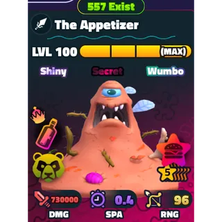 SPONGEBOB TOWER DEFENSE - SW THE APPETIZER 5⭐ LVL 100/NC/PP