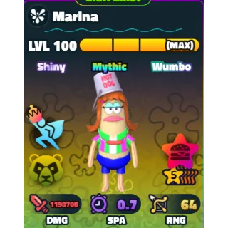 SPONGEBOB TOWER DEFENSE - MARINA 5⭐LV 100/NC/PP