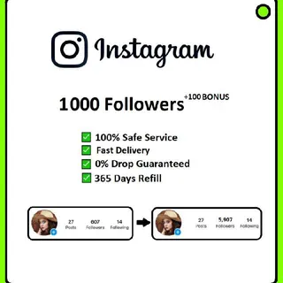 1000 Instagram Followers