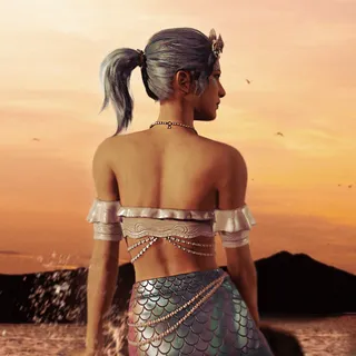 PUBG | MERMAID COSTUME SET