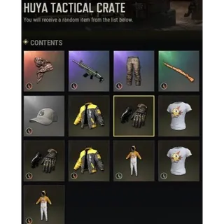 Huya tactical treasure chest×2