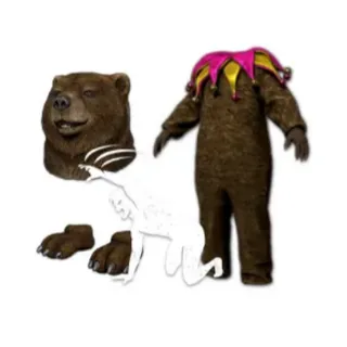 PUBG|SIDESHOW BEAR COSTUME SET|Fast
