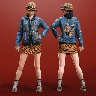PUBG | STRIPED SURVIVOR SET