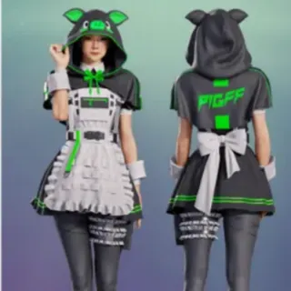 PUBG|PIGFF'S TACTICAL MAID SET|Fast